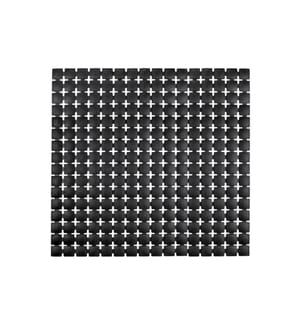KLEINE WOLKE - Duschwanneneinlage Gatty 54 x 54 cm, Schwarz