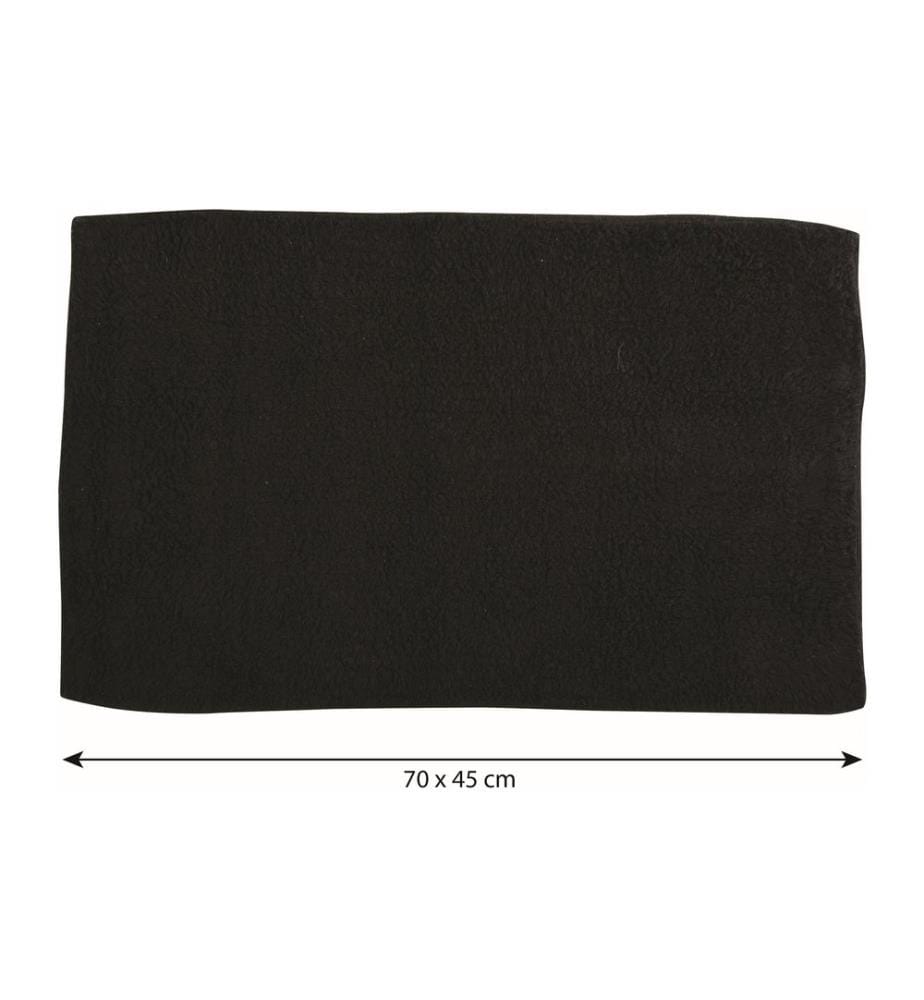 MSV - Badteppich Dalija 45 x 70 cm, Schwarz