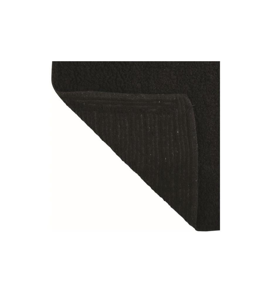 MSV - Badteppich Dalija 45 x 70 cm, Schwarz