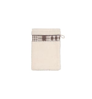 Frottana - Gant de toilette Fjord 15 x 20 cm, Ivory