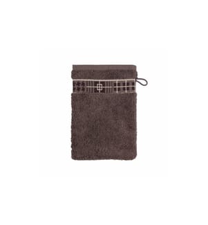 Frottana - Gant de toilette Fjord 15 x 20 cm, Brun cendré