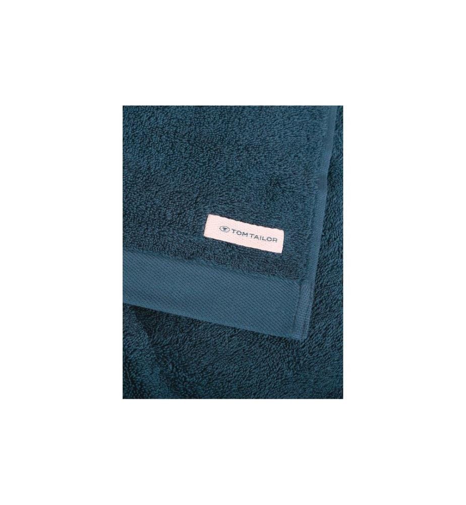 Tom Tailor - Badetuch 200 x 80 cm, Blau/Dark Blue