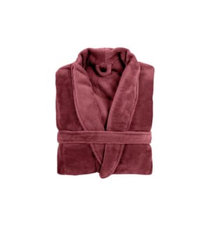 Tiseco - Bademantel Cosy L/XL, Bordeaux