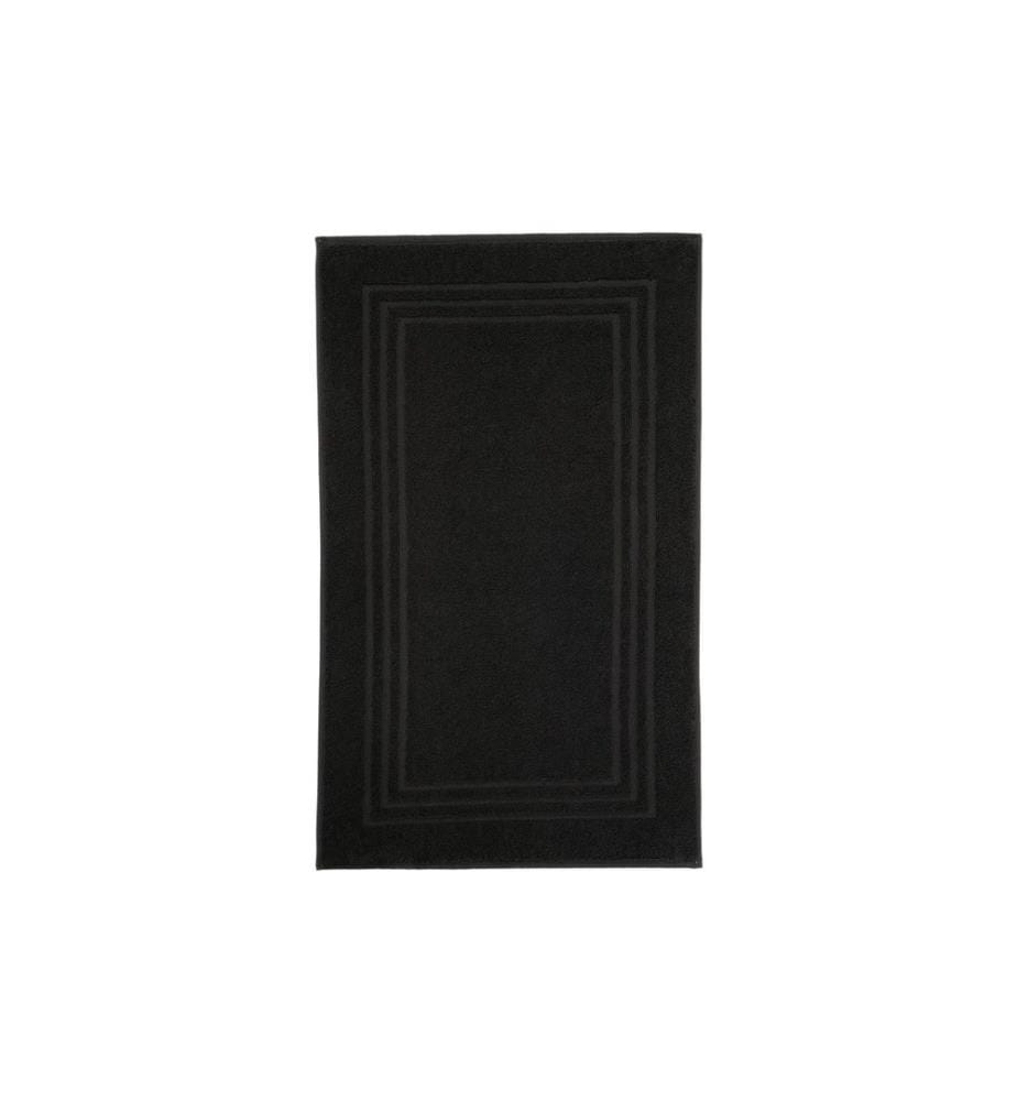 KLEINE WOLKE - Badteppich Lodge 50 x 80 cm, Schwarz