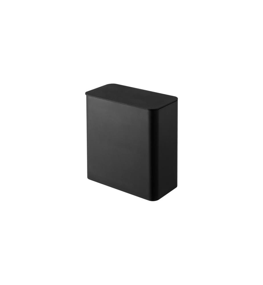 YAMAZAKI - Boîte de rangement Tour 7 x 9.5 x 17 cm, noir