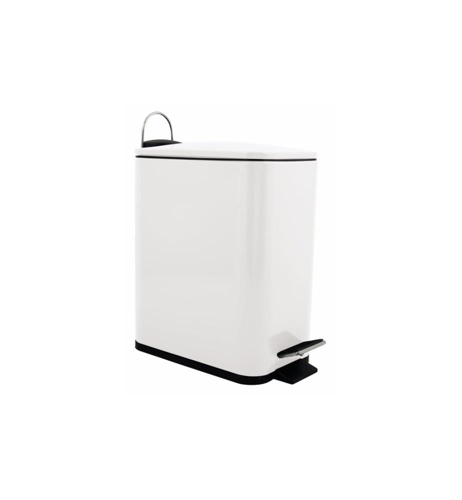 SPIRELLA - Treteimer Erik 5 l, Weiss