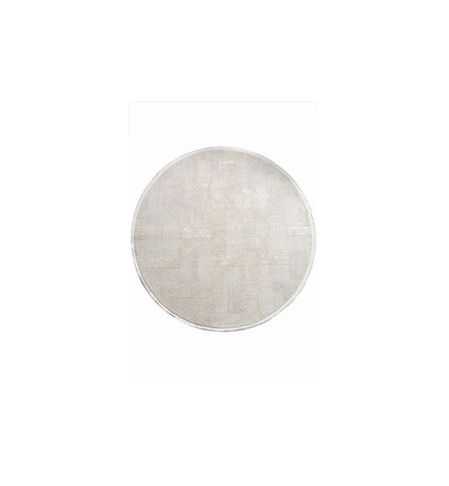 Conceptum Hypnose - Teppich Leo 2969 Ø 120 cm, Beige
