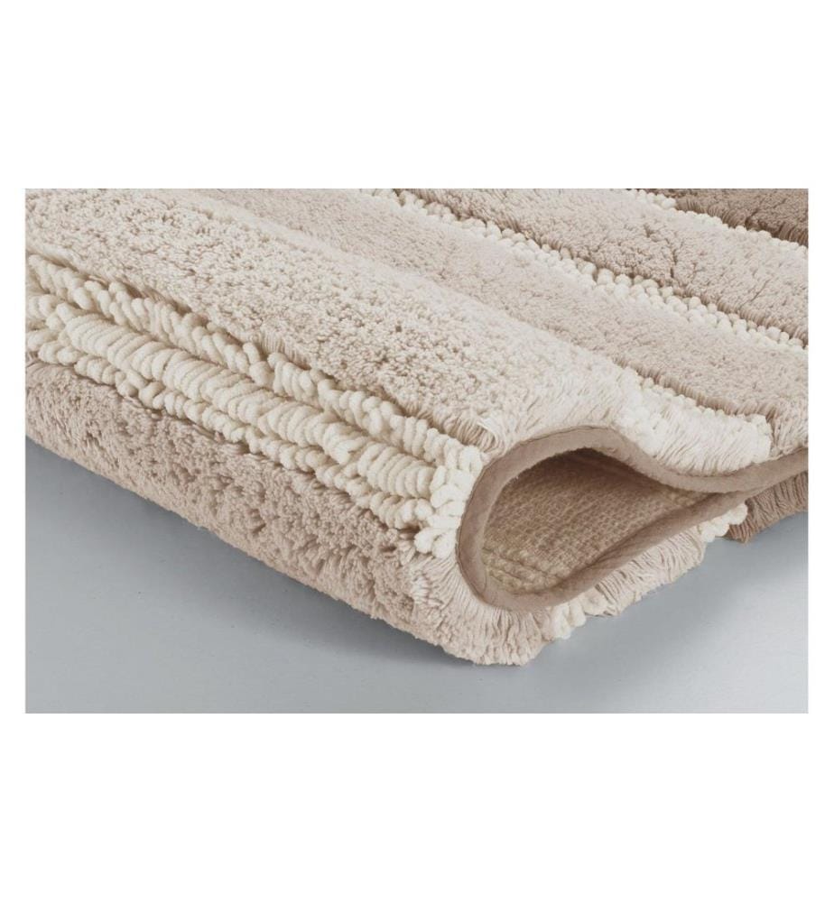 KLEINE WOLKE - Badteppich Phoenix 60 x 100 cm, Taupe