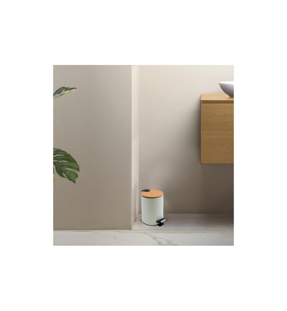 SPIRELLA - Treteimer Adonis 3 l, Weiss