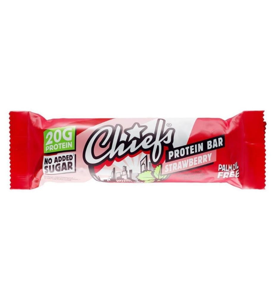 CHIEFS - Riegel Protein Bar Strawberry 12 x 55 g