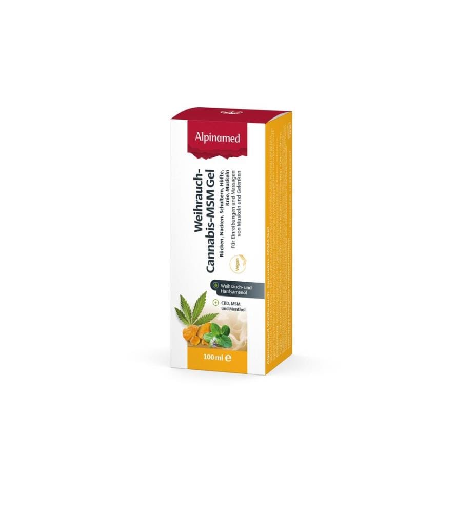 Alpinamed - Encens Cannabis MSM Gel 100 ml
