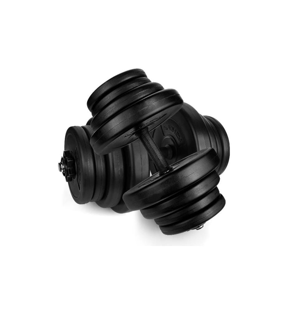 SPOKEY - Set d'haltères courts 20 kg