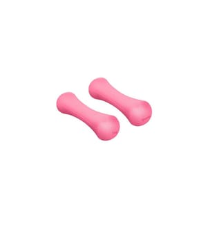 SPOKEY - Set d'haltères courts Bone, 1 kg, rose