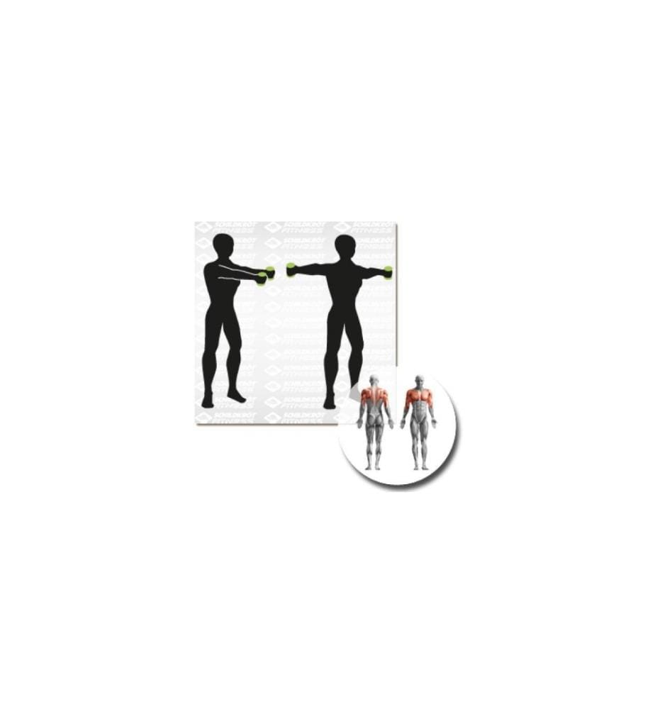 Schildkröt Fitness Set d'haltères courts Soft 1 kg