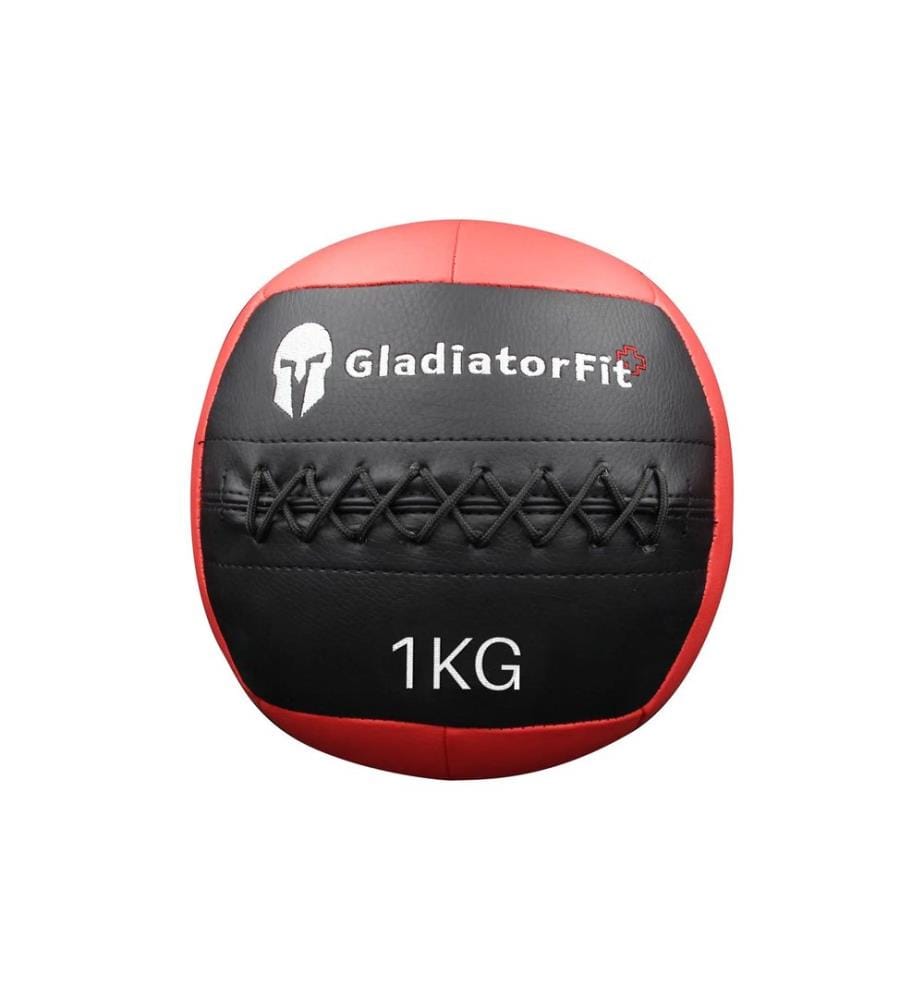 Gladiatorfit - Balle médicinale Wall Ball ultra-résistant 1 kg