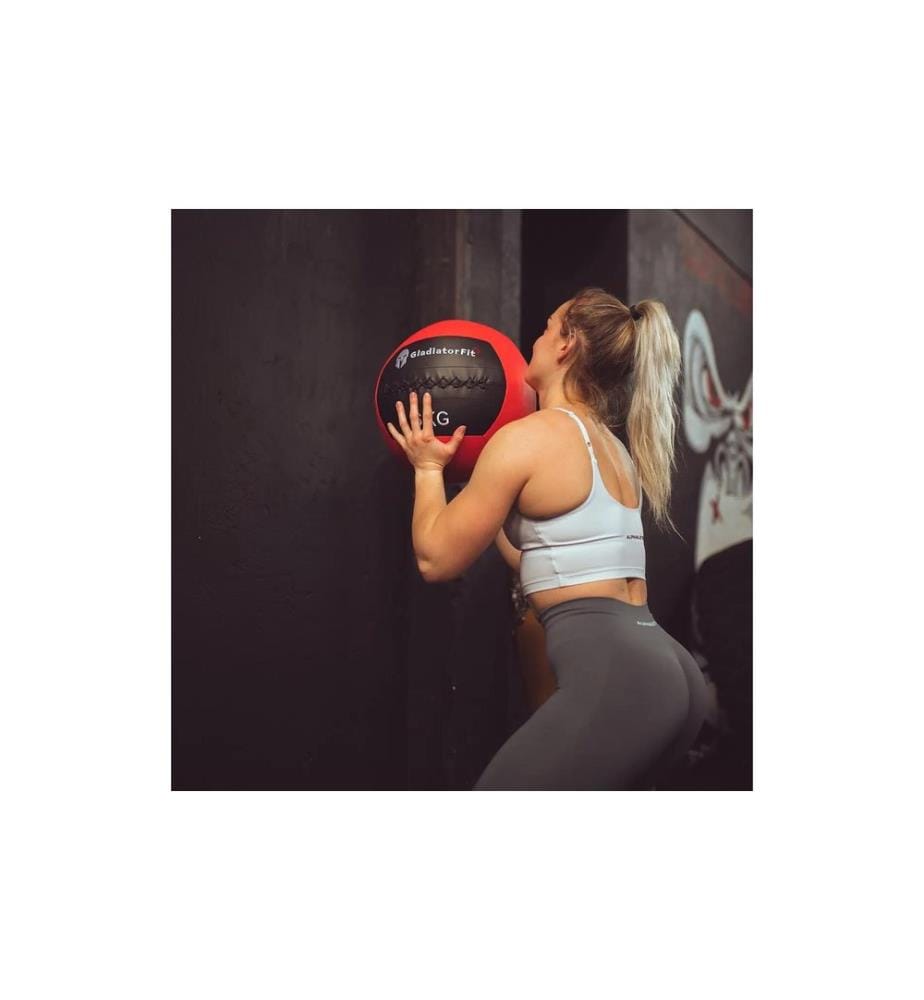 Gladiatorfit - Balle médicinale Wall Ball ultra-résistant 1 kg