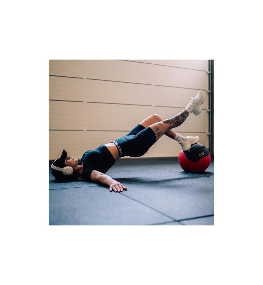 Gladiatorfit - Balle médicinale Wall Ball ultra-résistant 3 kg