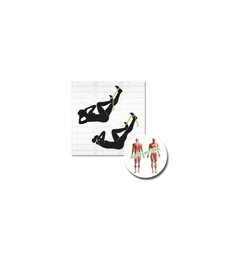 Schildkröt Fitness Bande élastique de musculation Sangle élastique, 15 kg