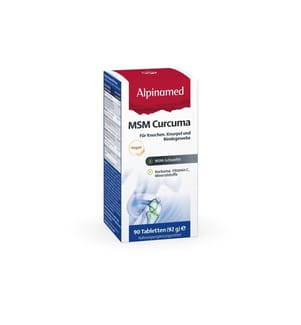 Alpinamed - MSM Curcuma 90 Comprimés