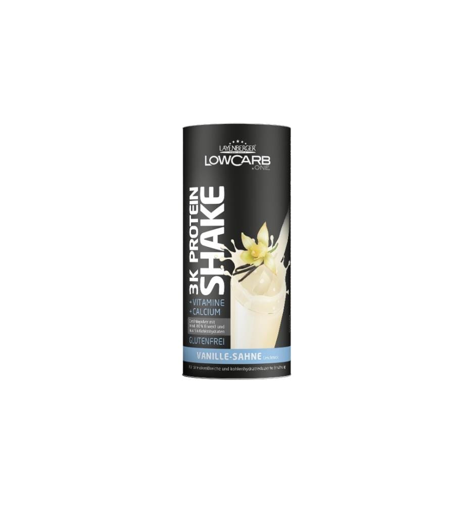 LAYENBERGER - Pulver 3K Protein-Shake Vanille-Sahne 360 g