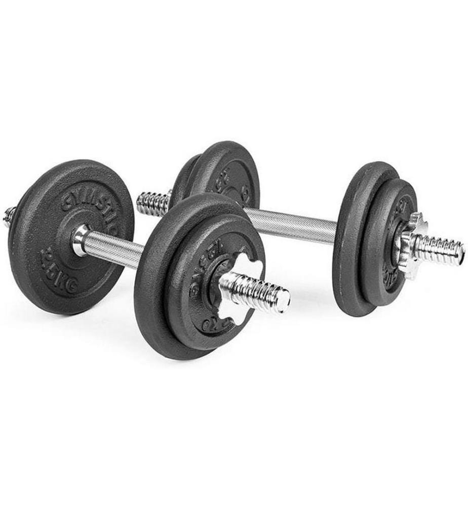 Gymstick - Ensemble d'haltères réglable 20 kg