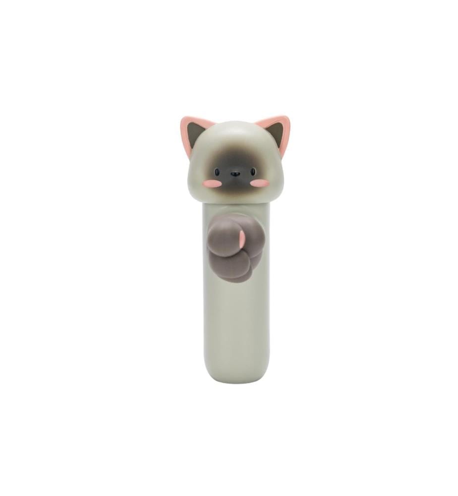 Acecool - Handmassagegerät Katze, Hellgrau
