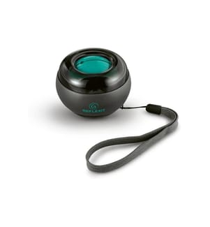 Reflexit - Fitness Spinball Hand und Armtrainer, 7 cm, Grau / Türkis