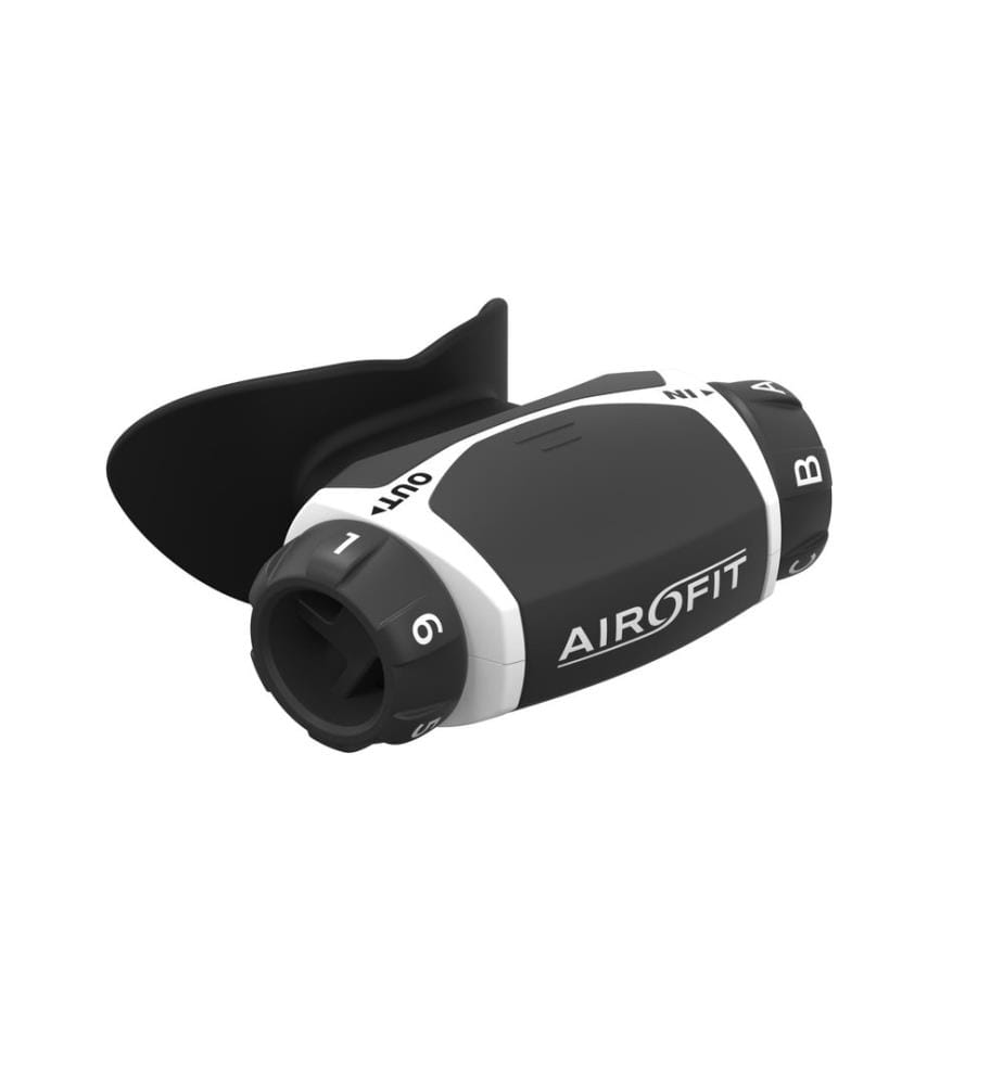 AIROFIT - Atemtrainer Active, Schwarz/Weiss