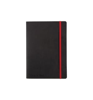 Oxford Bloc-notes Business Journal A5, noir/rouge