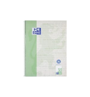 Oxford Bloc-notes Bloc-notes collège vierge, A4+, vert foncé