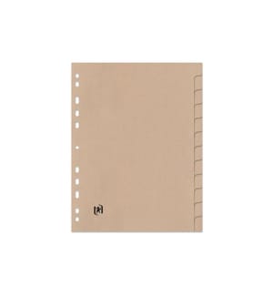Oxford Registre 12 pièces A4, beige