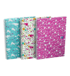 Oxford Bloc-notes GO Floral B5 ligné