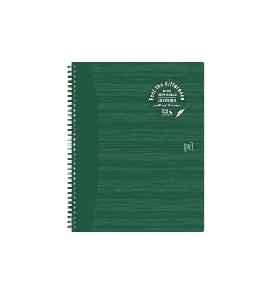 Oxford Bloc-notes A4+, quadrillé, vert