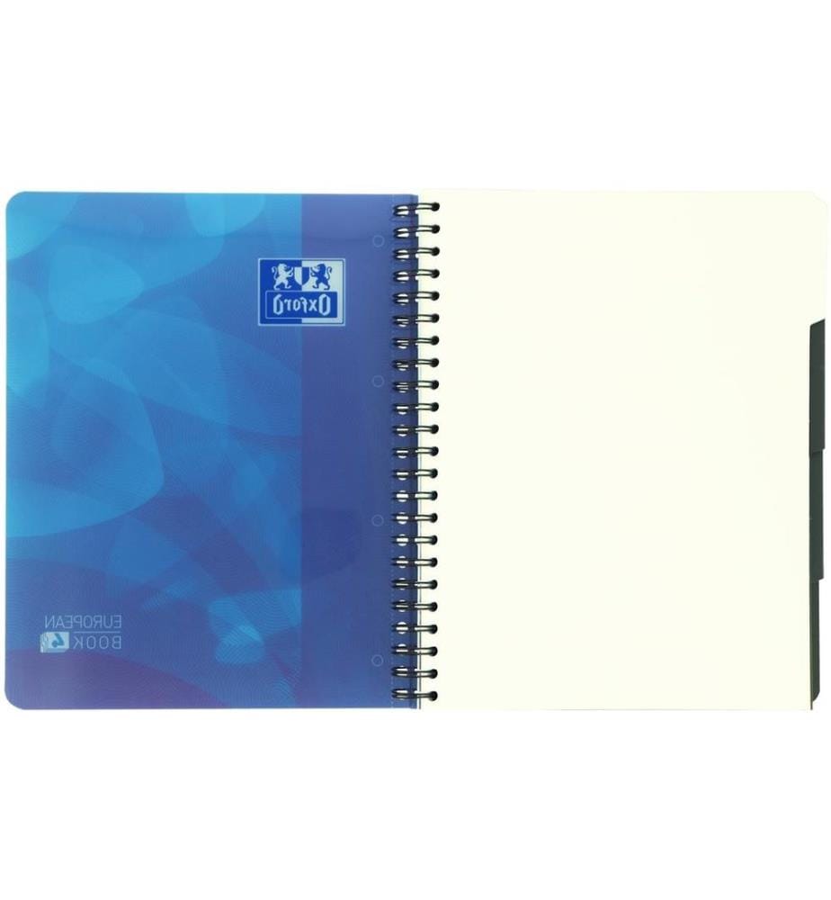 Oxford Carnet de notes A4+, ligné, bleu