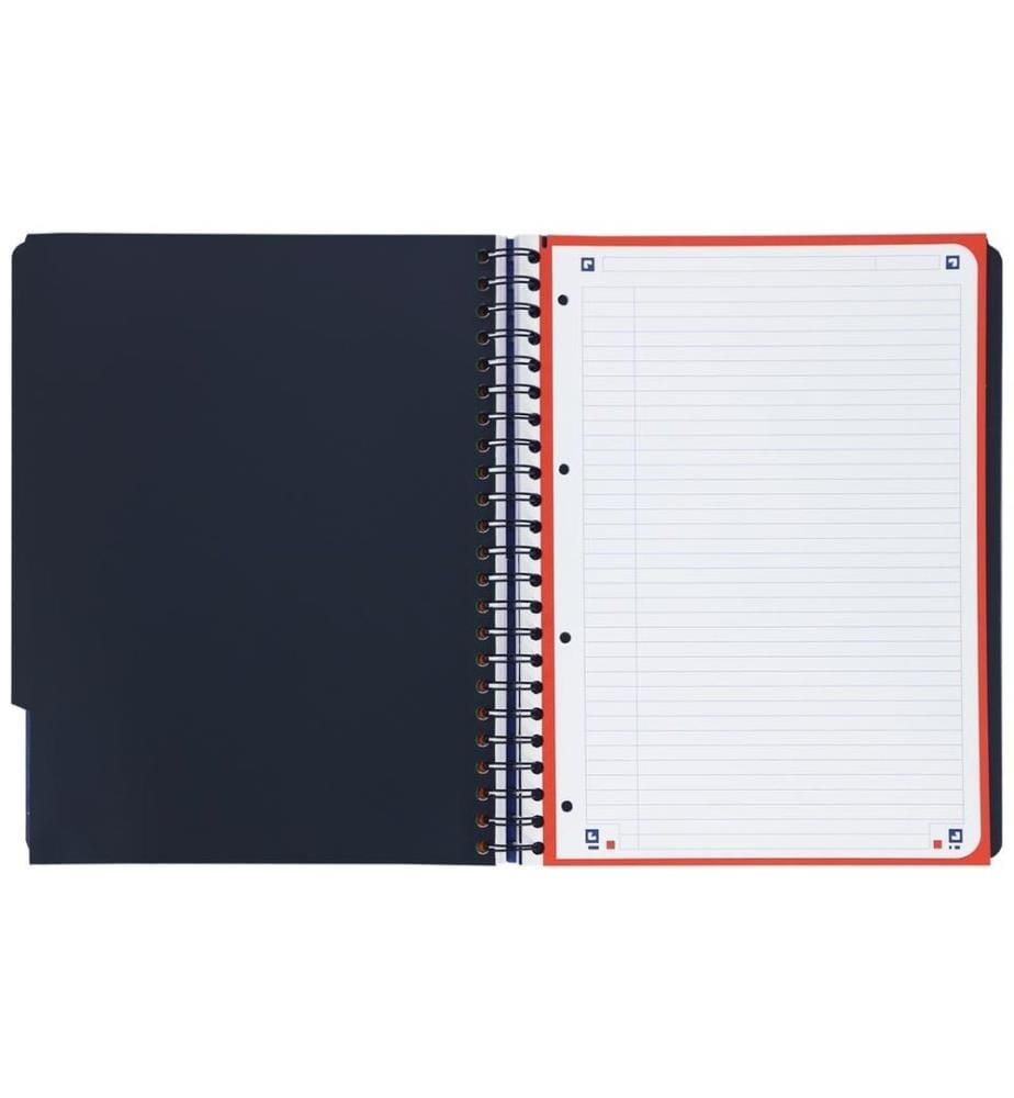 Oxford Carnet de notes A4+, ligné, bleu