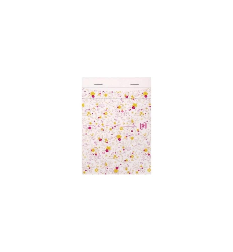 Oxford Bloc-notes GO Floral A6 ligné