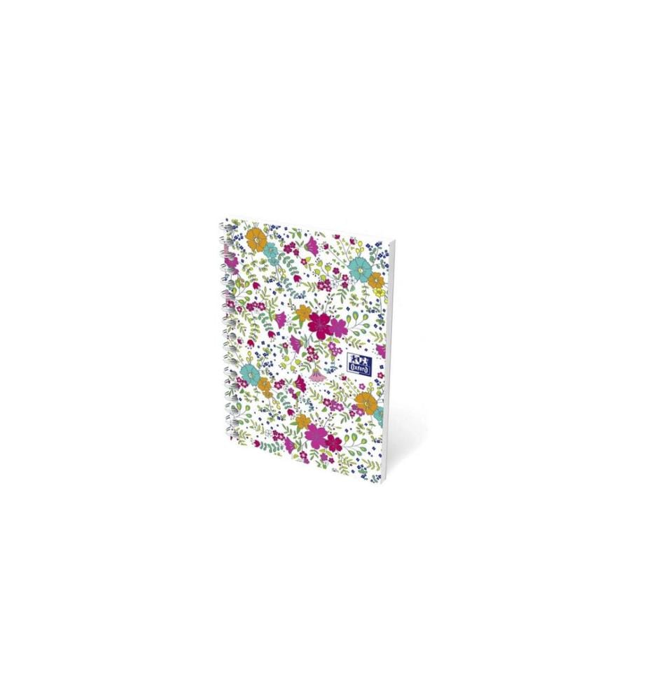 Oxford Bloc-notes GO Floral A6 quadrillé