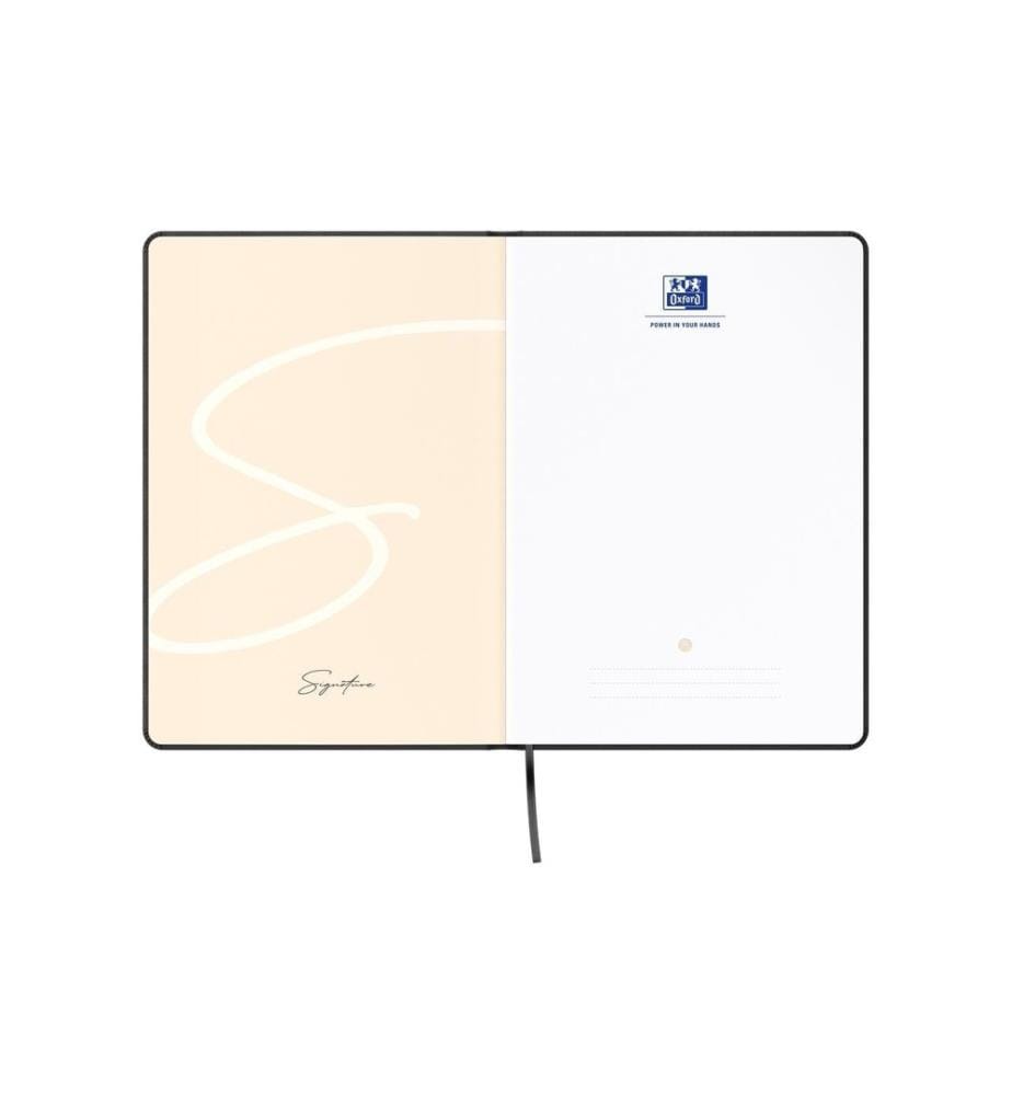 Oxford Bloc-notes A5, quadrillé, bleu foncé