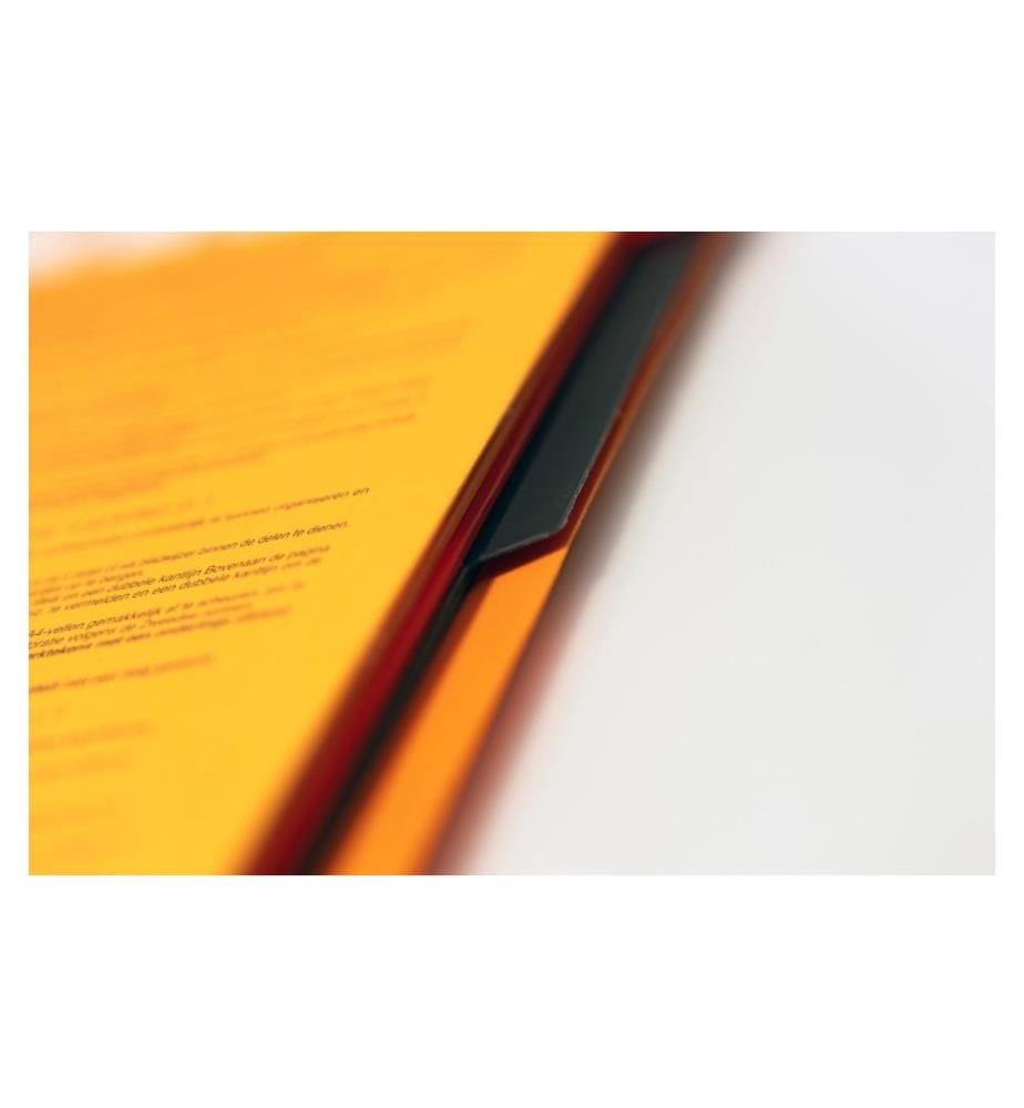 Oxford Carnet de notes International Filingbook, A4 +, À carreaux, Gris