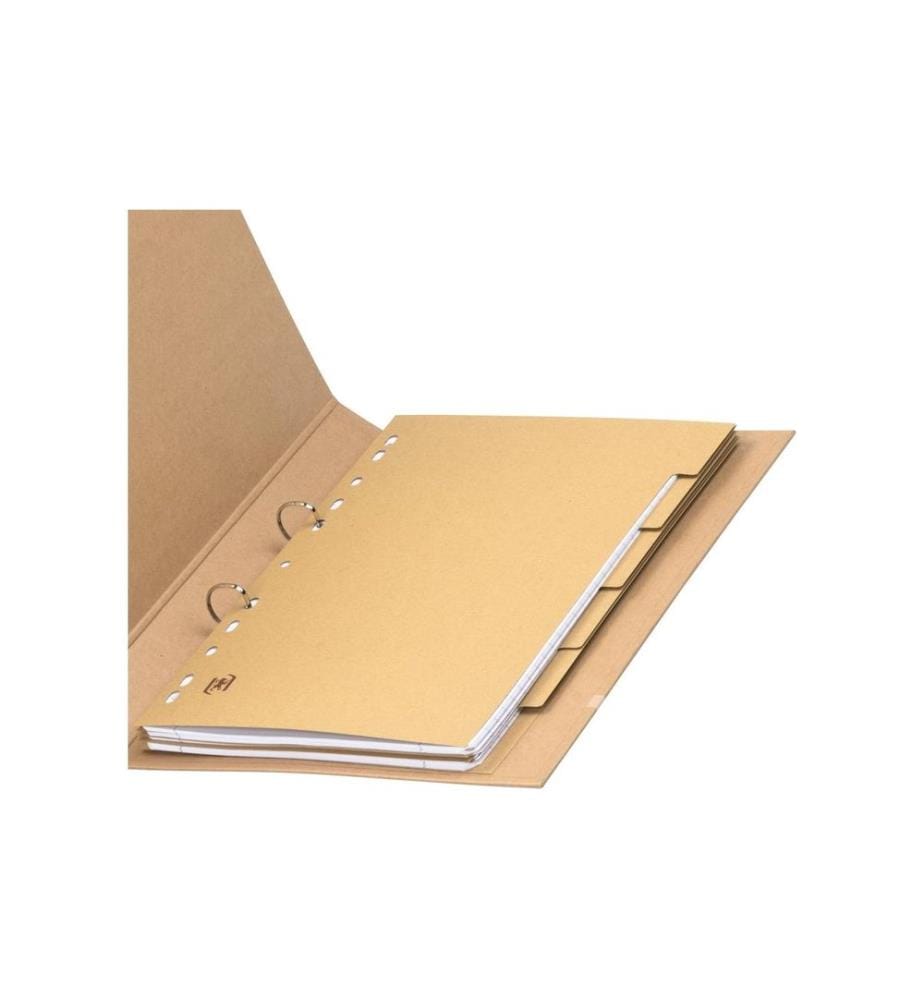Oxford Register 6-teilig A4, Beige