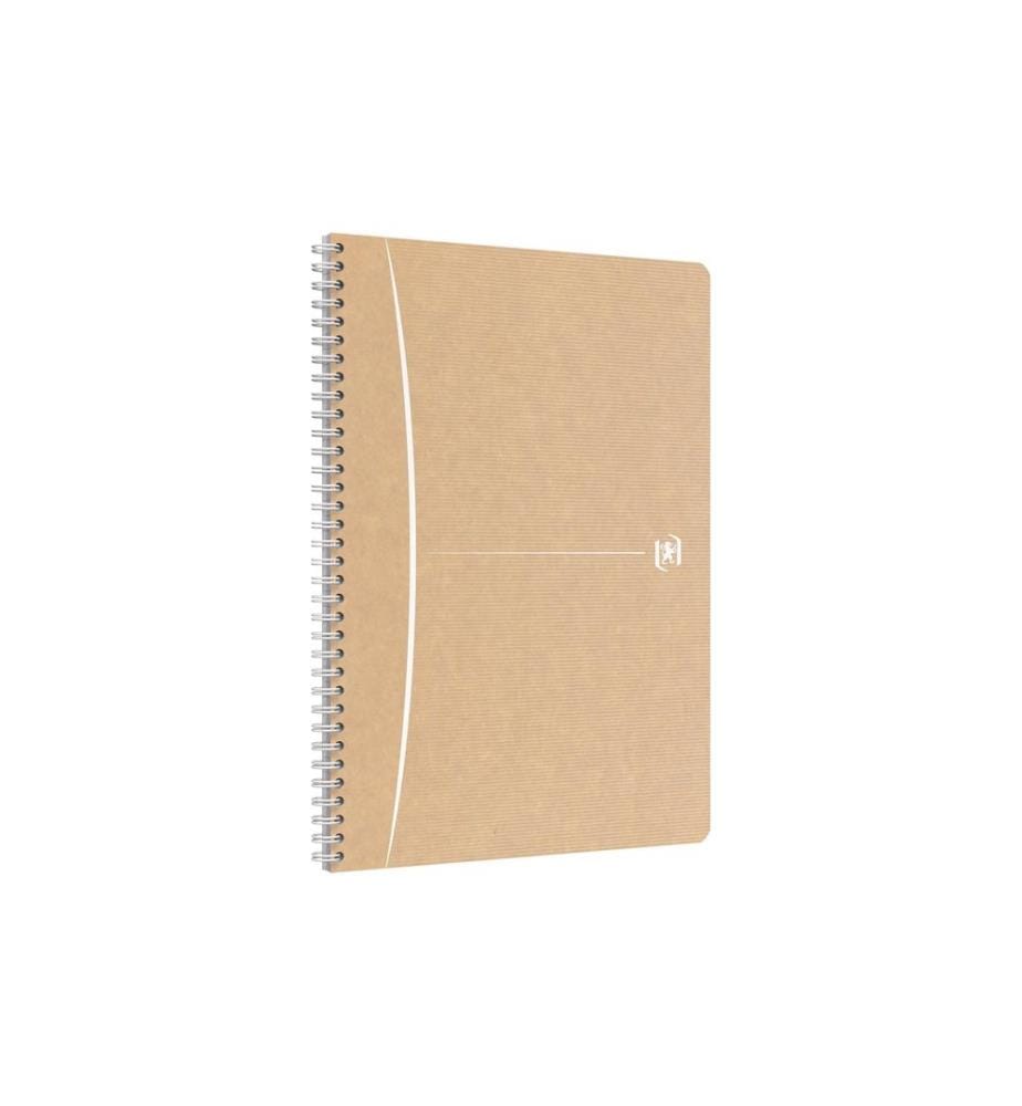 Oxford Carnet de notes A4, quadrillé, assorti
