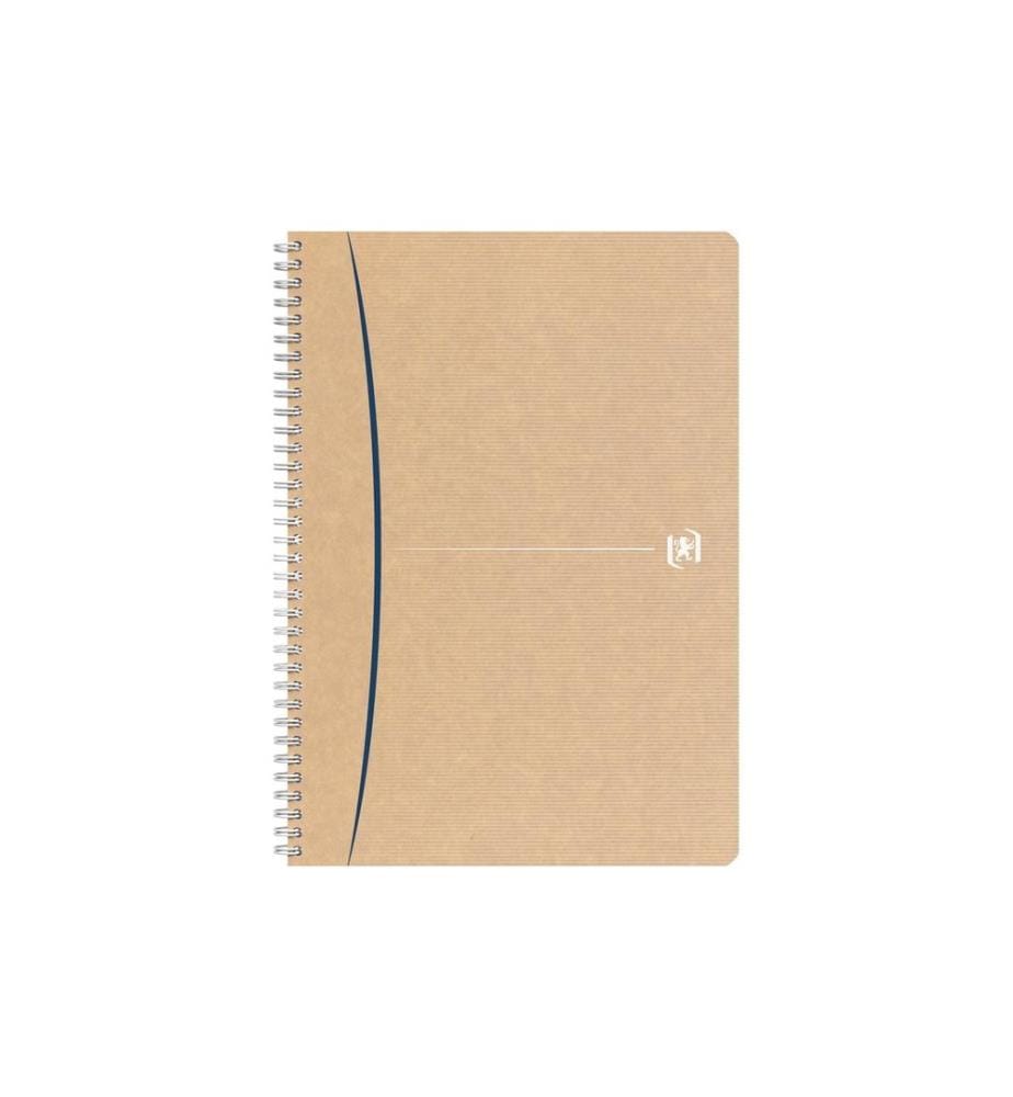 Oxford Carnet de notes A4, quadrillé, assorti