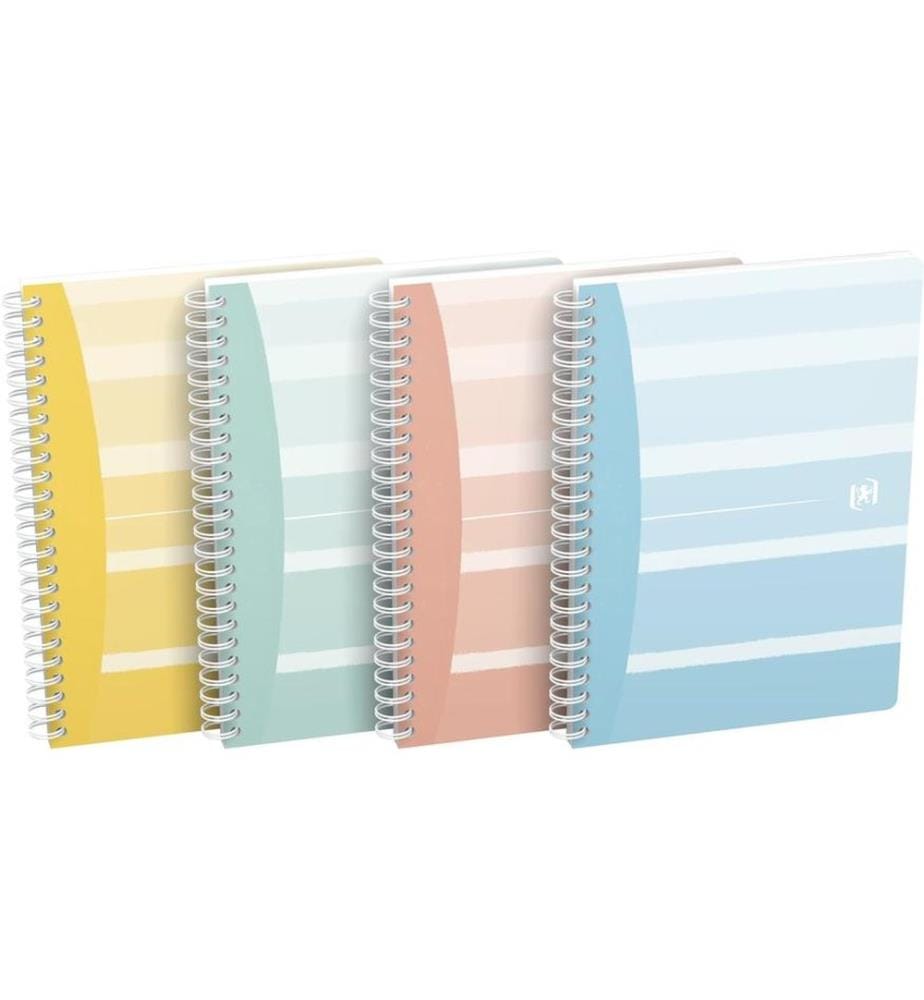 Oxford Carnet de notes A5, quadrillé, assorti