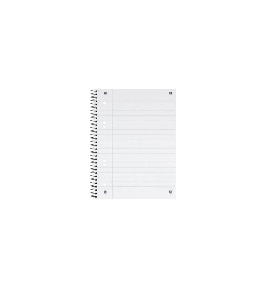 Oxford Cahier Bloc-notes collège A5+, ligné, vert clair