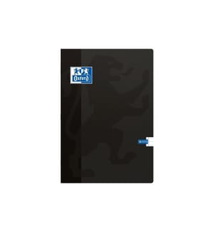Oxford Cahier d'école A4, ligné, noir