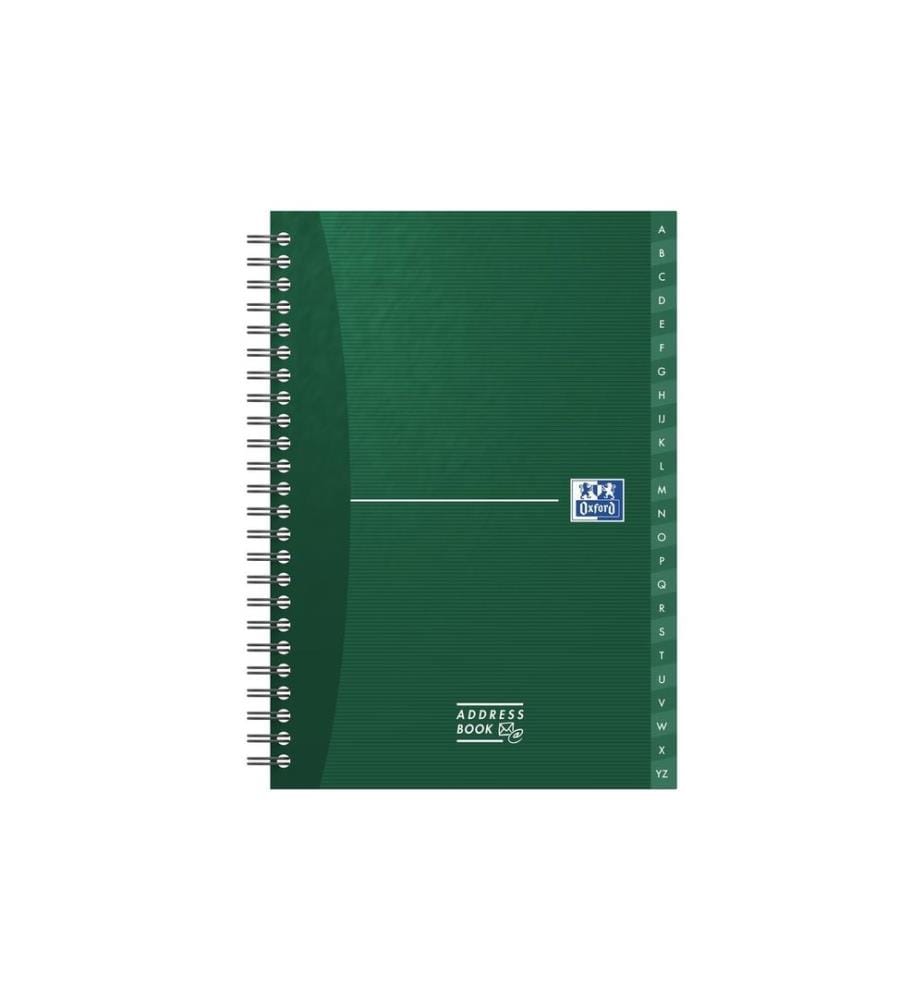 Oxford Carnet d'adresses A4, linéature spéciale, assorti