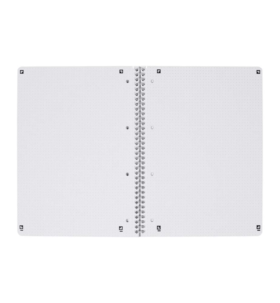 Oxford Notizheft Touch Collegeblock, A4 +, Dot, Sand