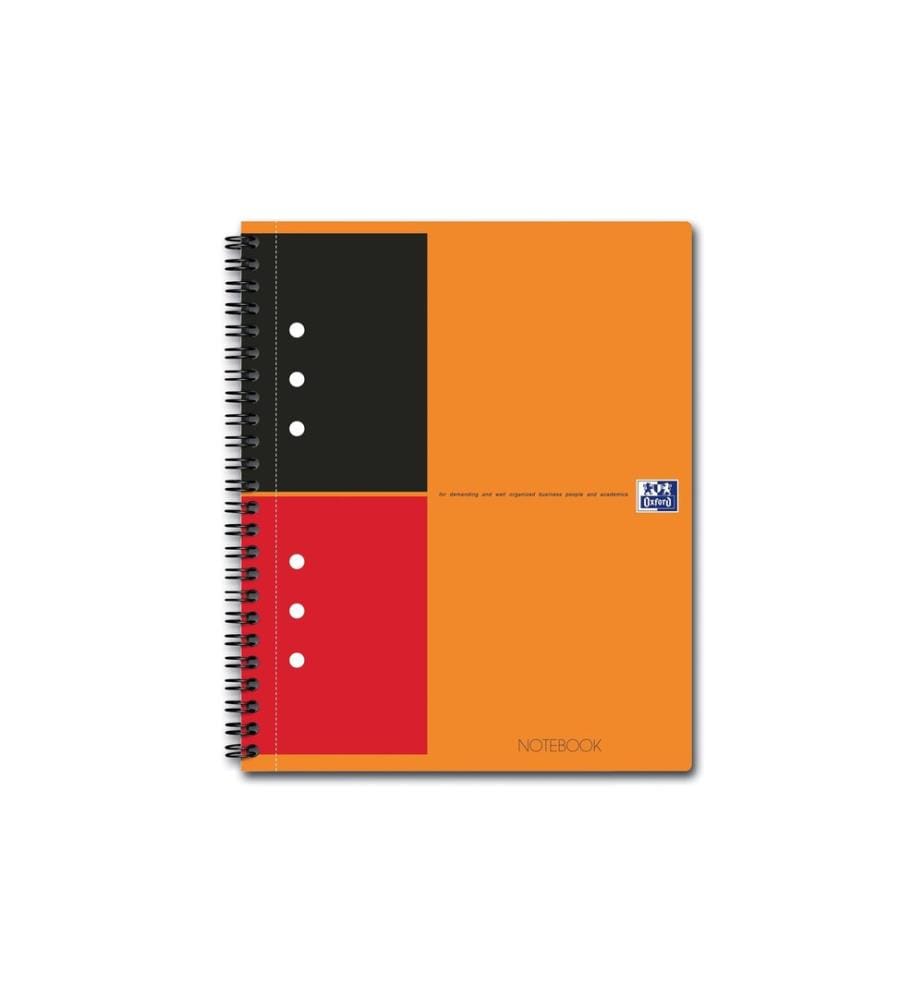 Oxford Bloc-notes International Notebook, A5 +, À lignes, Orange