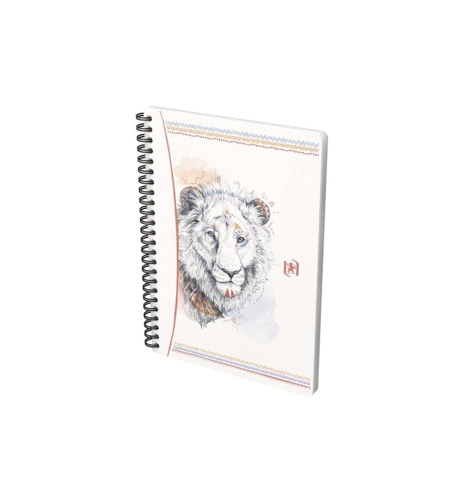 Oxford Carnet de notes A5, quadrillé, Boho Spirit assorti