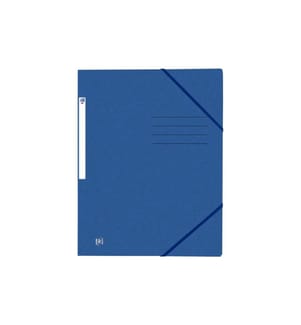 Oxford Gummibandmappe A4, Blau